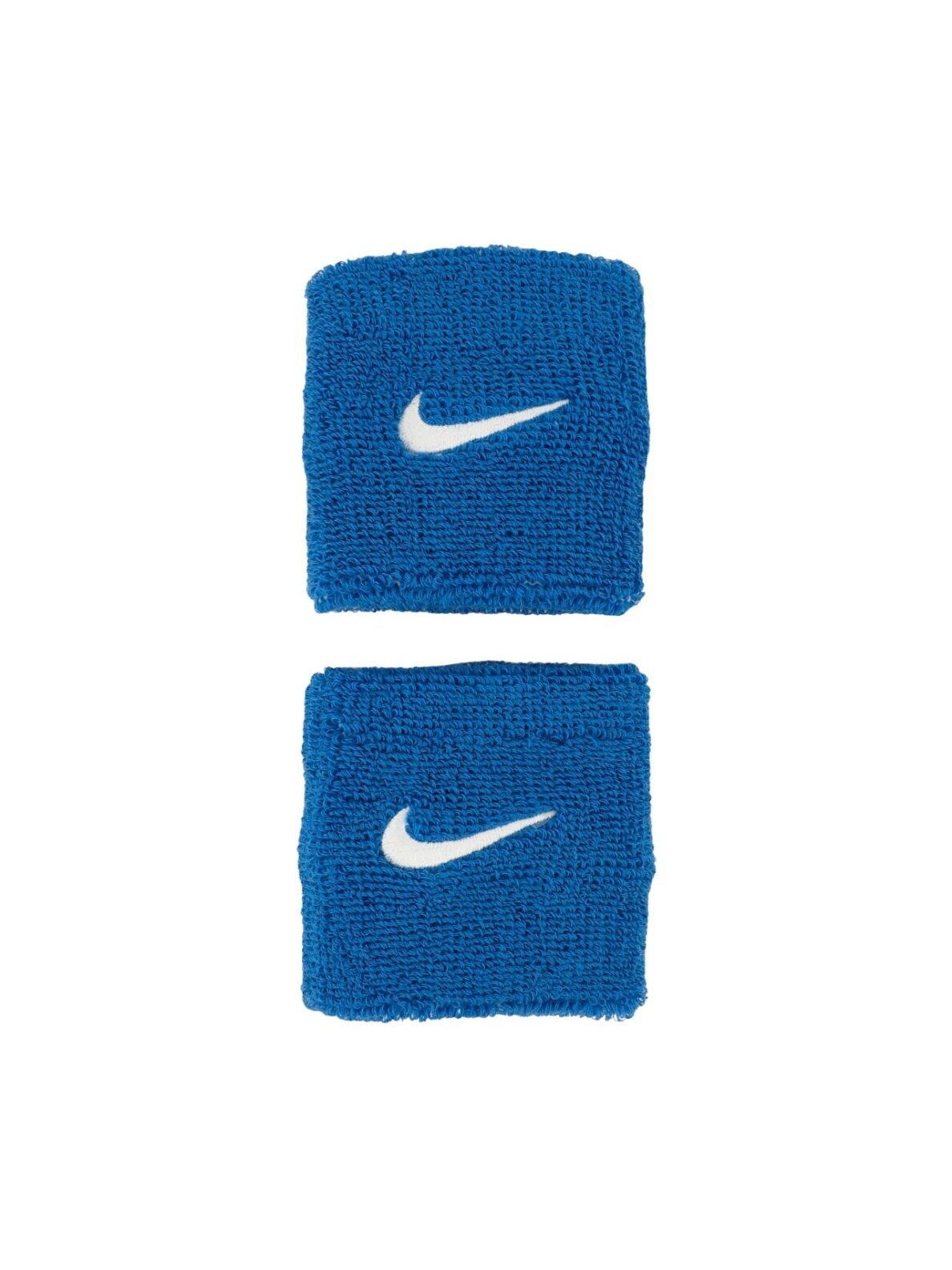 Nike Swoosh Wristbands Rankinės juostos mėlynos 2 vnt. N1012405400OS Nike Swoosh Wristbands Rankinės juostos mėlynos 2 vnt. N1012405400OS