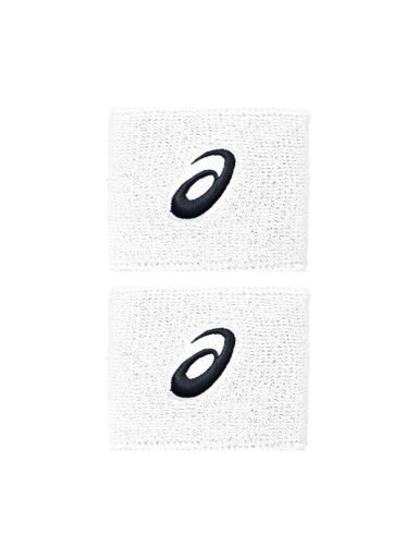 Asics Wrist Band riešo apyrankė, 2 vnt., balta 3043A143 100