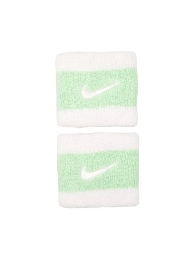 Nike Swoosh apyrankės 2 vnt. balta ir žalia N0001565117OS Nike Swoosh apyrankės 2 vnt. balta ir žalia N0001565117OS