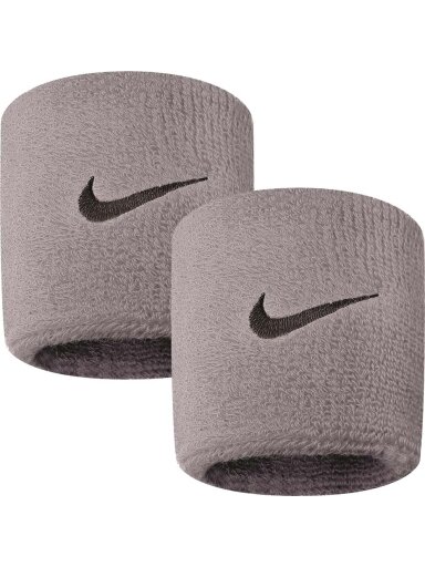 Nike Swoosh riešinės pilkos 2 vnt NNN04051