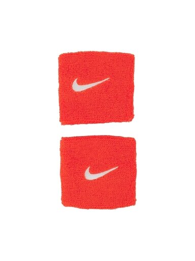 Nike Swoosh riešų apyrankės, 2 vnt., oranžinės N1012405802OS