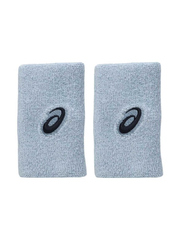 Asics Wrist Band Long riešo apyrankė, 2 vnt., mėlyna 3043A142 400