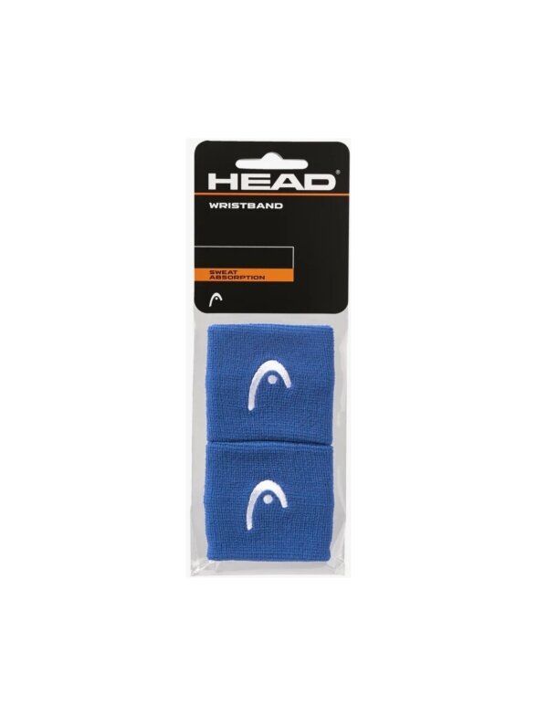 Head Wristband sportinės petnešos mėlynos 285050 Head Wristband sportinės petnešos mėlynos 285050