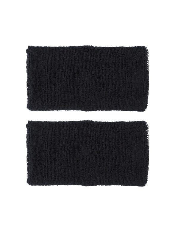 Nike Swoosh Wristbands Sporto rankinės juodos 2 vnt. 1