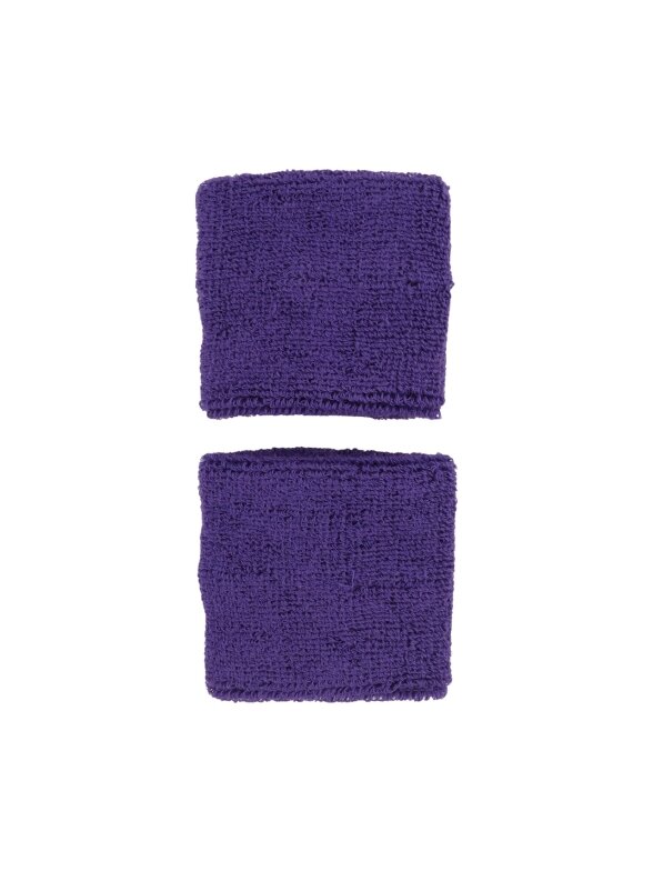 Nike Swoosh Wristbands Rankų dirželiai 2 vnt. violetiniai 1
