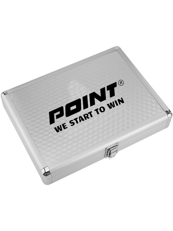 Point aliuminio dėklas, sidabrinis