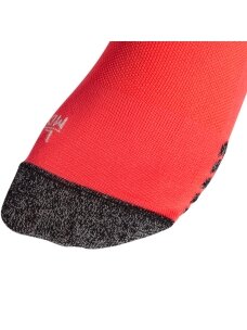 adidas AdiSocks 25 futbolo kojinės raudos spalvos JM3666