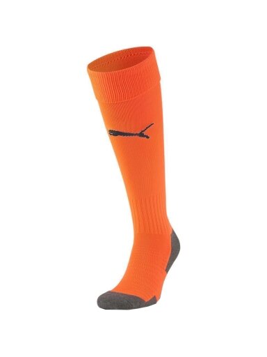 Puma Team Liga Socks Core futbolo kojinės oranžinės spalvos 703441 45