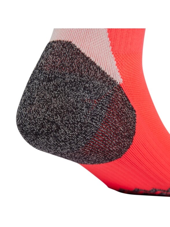 adidas AdiSocks 25 futbolo kojinės raudos spalvos JM3666 2