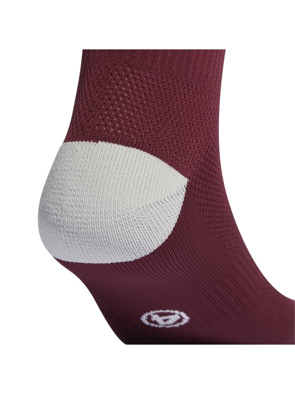 Adidas Milano 23 futbolo kojinės, bordo IB7820 2 Adidas Milano 23 futbolo kojinės, bordo IB7820 2