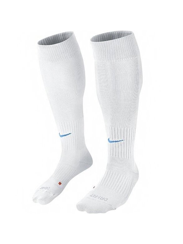 Nike Classic II Cush OTC/Academy OTC futbolo kojinės baltos SX5728 101 Nike Classic II Cush OTC/Academy OTC futbolo kojinės baltos SX5728 101