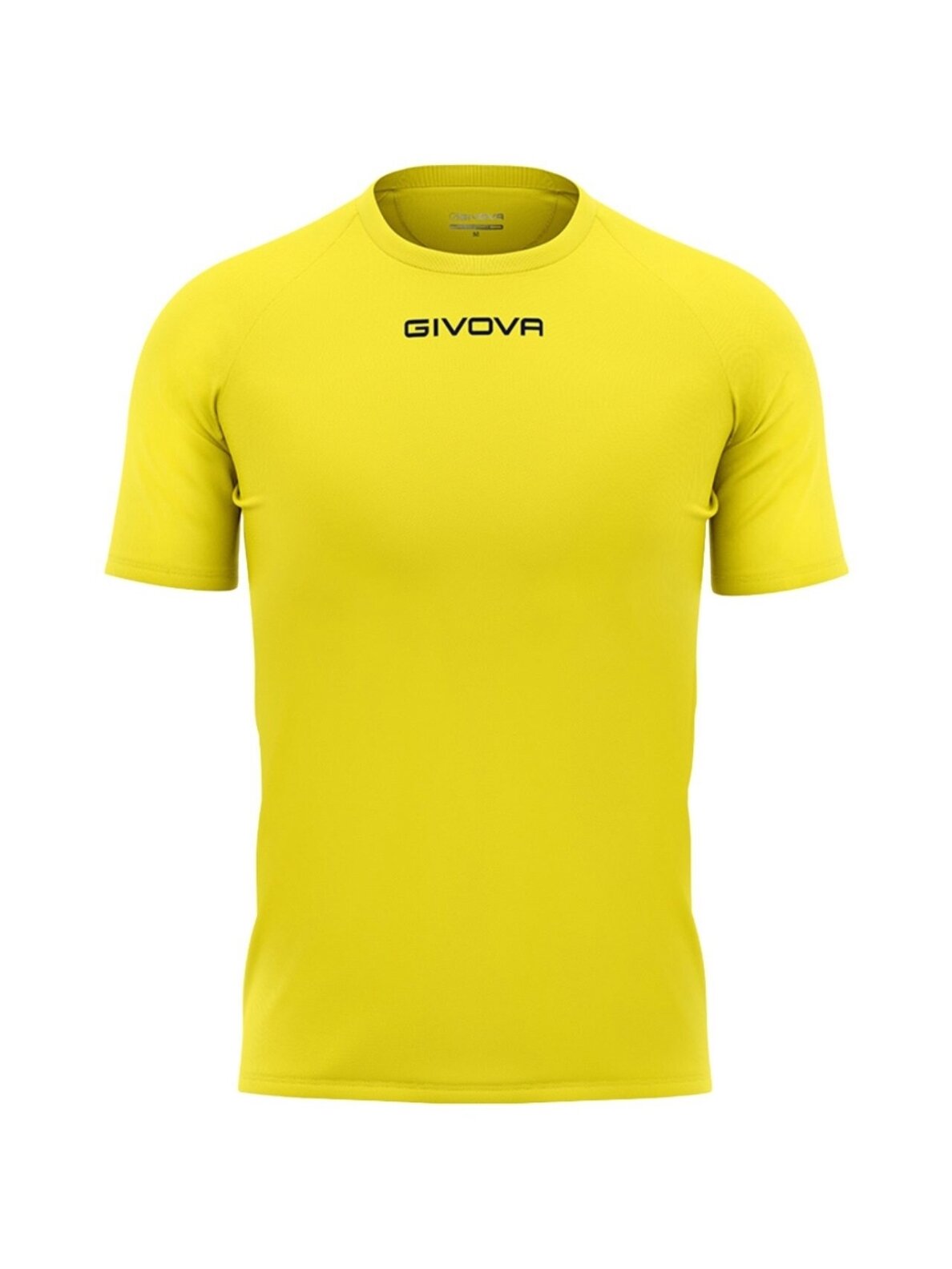 Givova Capo MC marškinėliai geltoni MAC03 0007