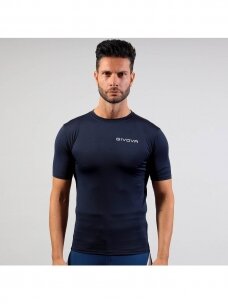 Givova marškinėliai vyrams Corpus 2 tamsiai mėlyni