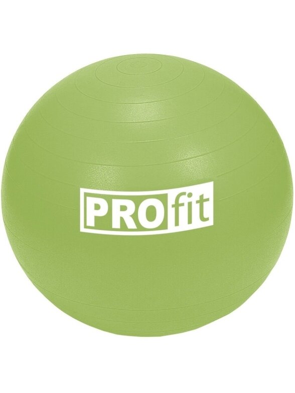 Gimnastikos kamuolys ProFit 75cm žalias Gimnastikos kamuolys ProFit 75cm žalias