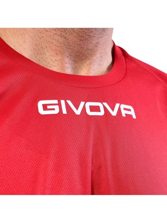 Givova One marškinėliai raudoni MAC01 0012 2