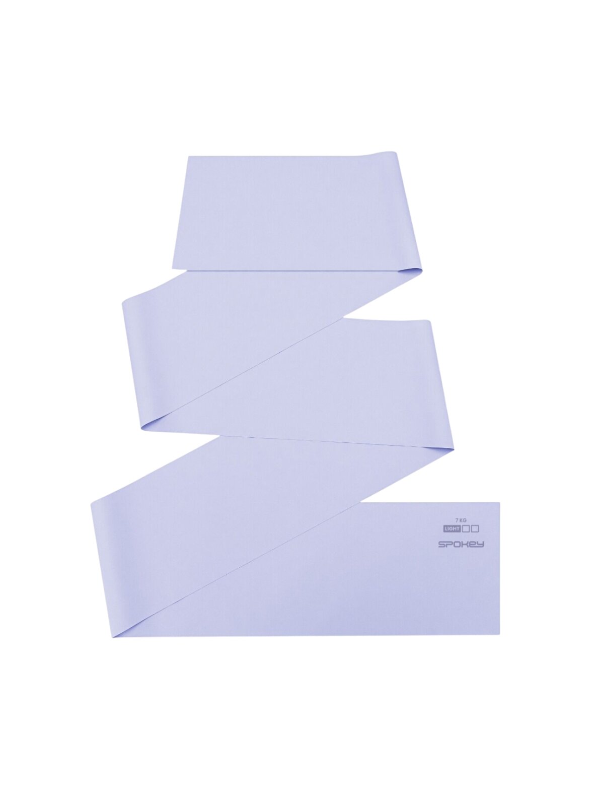 Spokey treniruočių guma Ribbon Tex light violetinė 943096