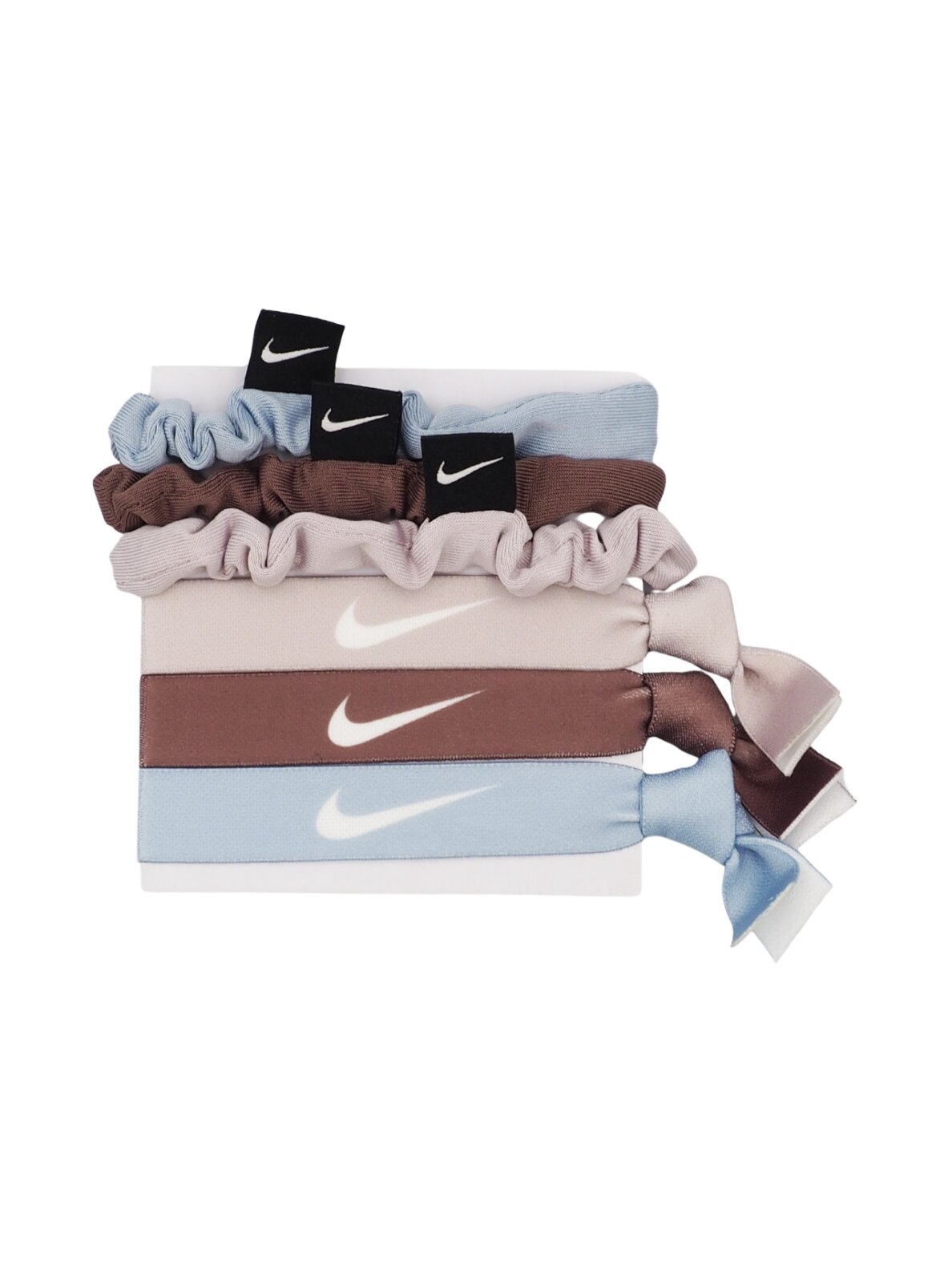 Nike plaukų gumutės Mixed 6 vnt. N1003666453 Nike plaukų gumutės Mixed 6 vnt. N1003666453