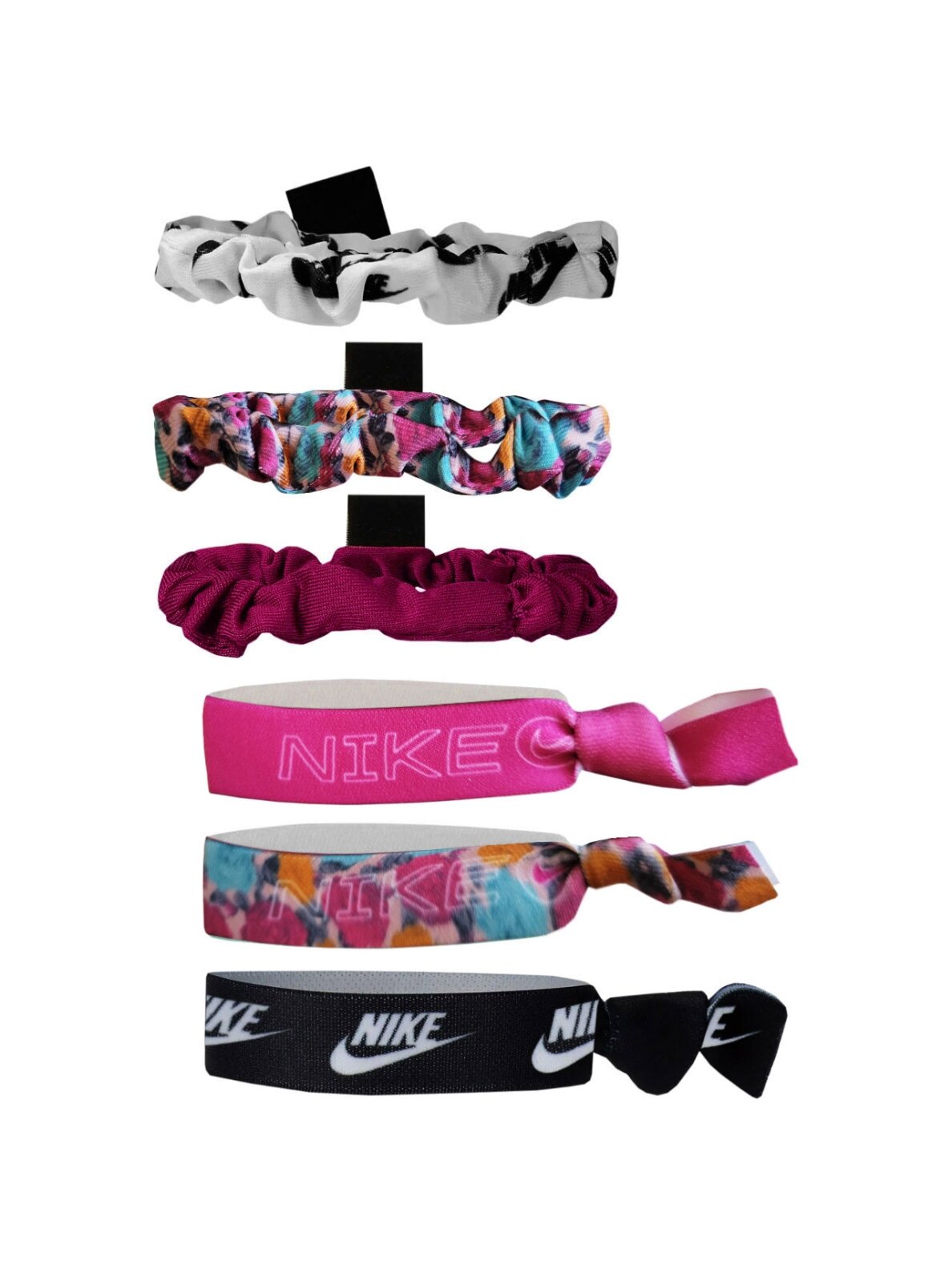 Nike Ponytail Holders 6 vnt. N1003666906OS Nike Ponytail Holders 6 vnt. N1003666906OS