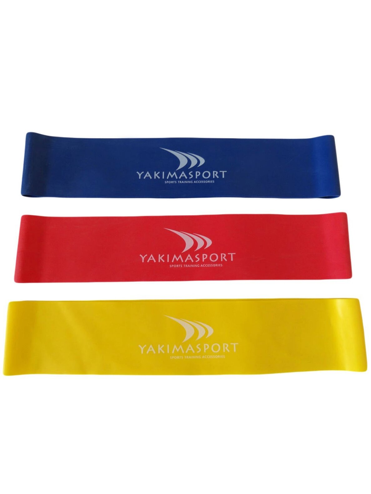 Yakima Sport fitneso juostos 3 vnt. geltona, raudona, mėlyna 100114