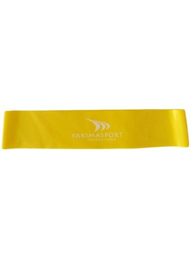 Fitneso guma Yakima Sport geltona 100247