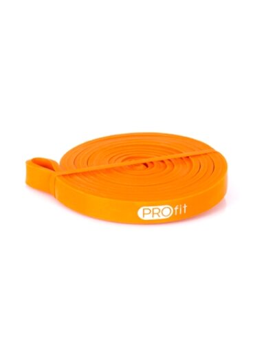 Profit pasipriešinimo guma Power Band, oranžinė, 208x0,45x1,3 cm, SL2607 Profit pasipriešinimo guma Power Band, oranžinė, 208x0,45x1,3 cm, SL2607