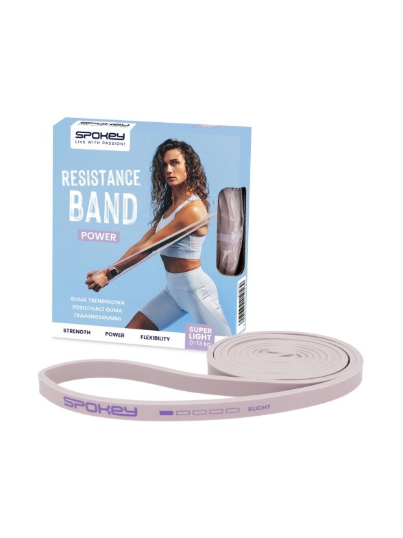 Spokey Power Super Light VT Fitness guma moterims rožinė 941956 4 Spokey Power Super Light VT Fitness guma moterims rožinė 941956 4