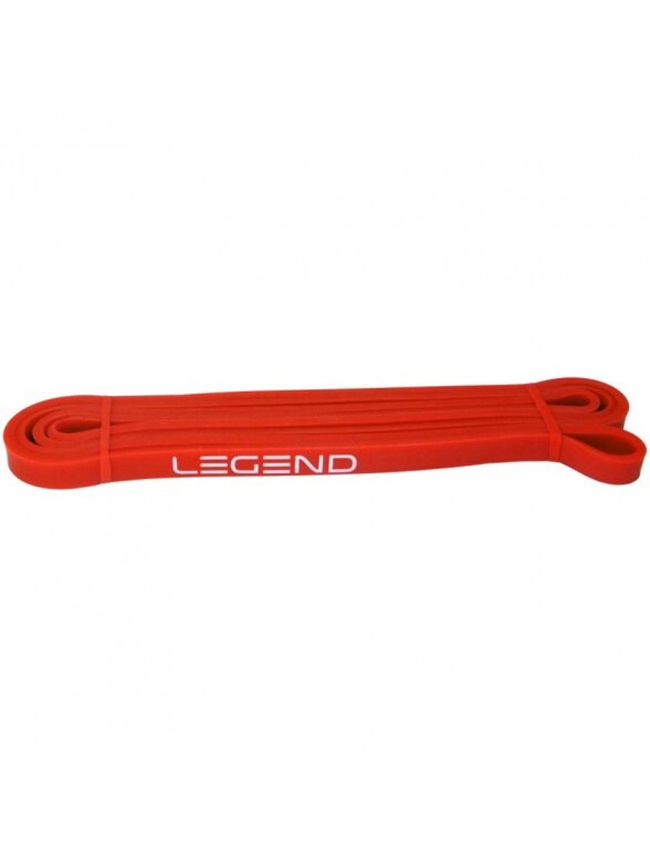 Legend Treniruotės guma Power Band 1,3 cm raudona 1