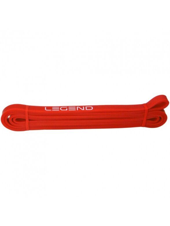 Legend Treniruotės guma Power Band 1,3 cm raudona 4