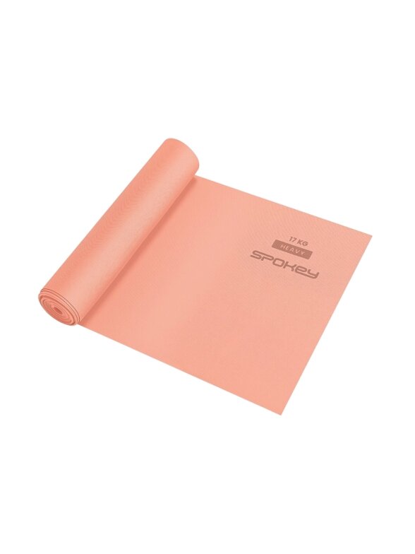 Spokey treniruočių guma Ribbon Tex hard rožinė 943099 1