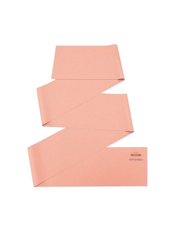 Spokey treniruočių guma Ribbon Tex hard rožinė 943099