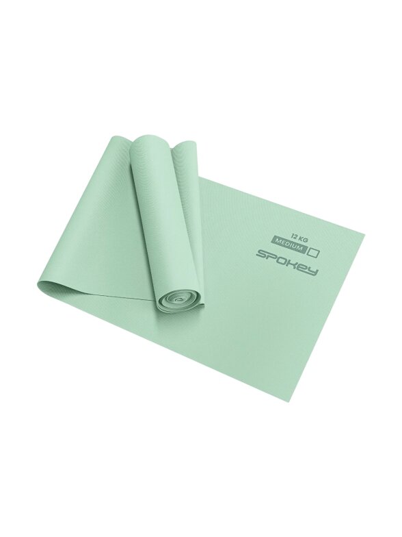 Spokey treniruočių guma Ribbon Tex light žalia 943097 2 Spokey treniruočių guma Ribbon Tex light žalia 943097 2