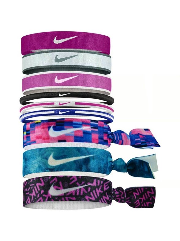 Nike Mišrios plaukų juostos 9 vnt. N0003537608OS 1
