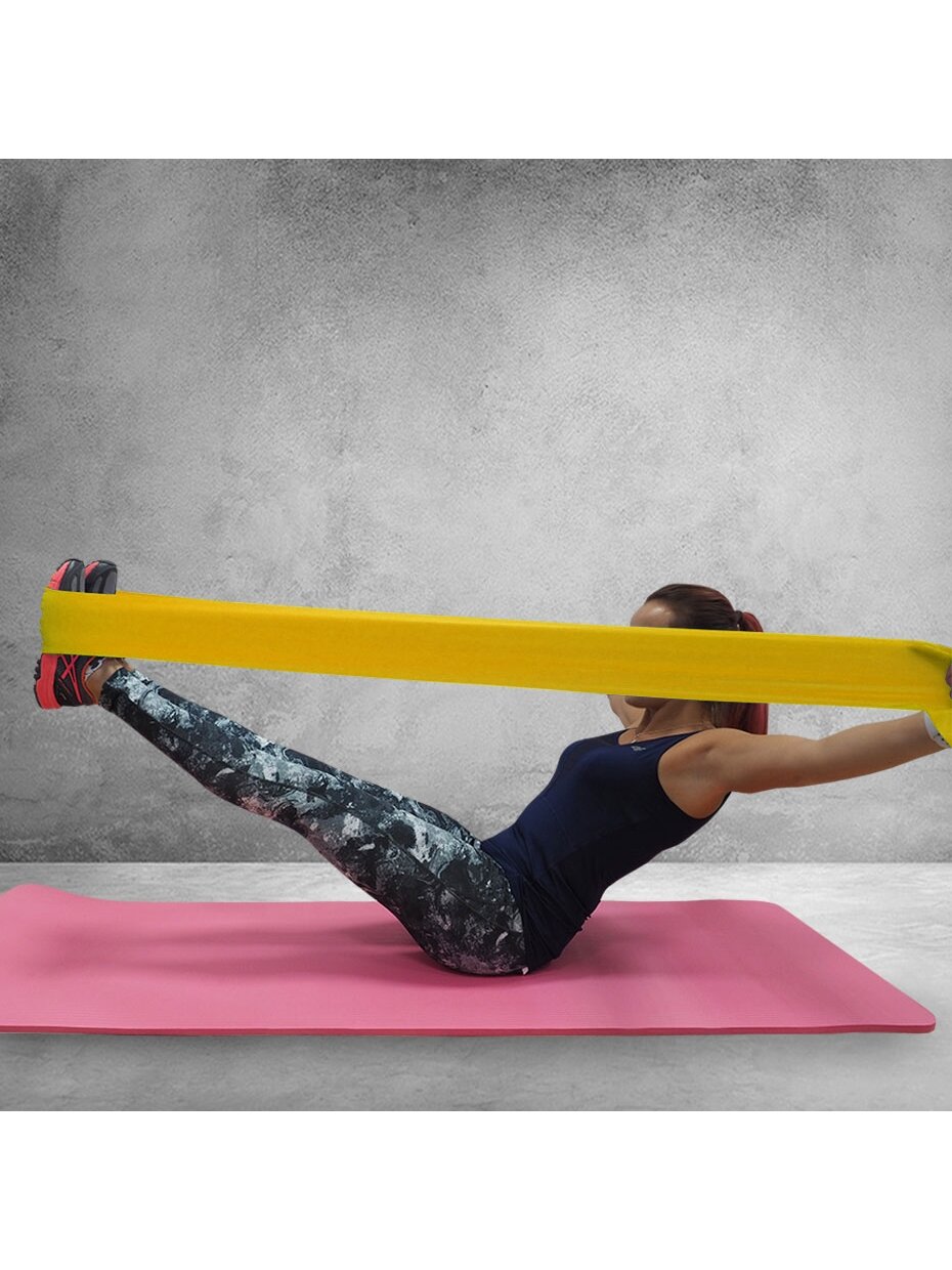 Fitness Profit Long Light guma 200x15x0,35cm geltona DK 2227 4