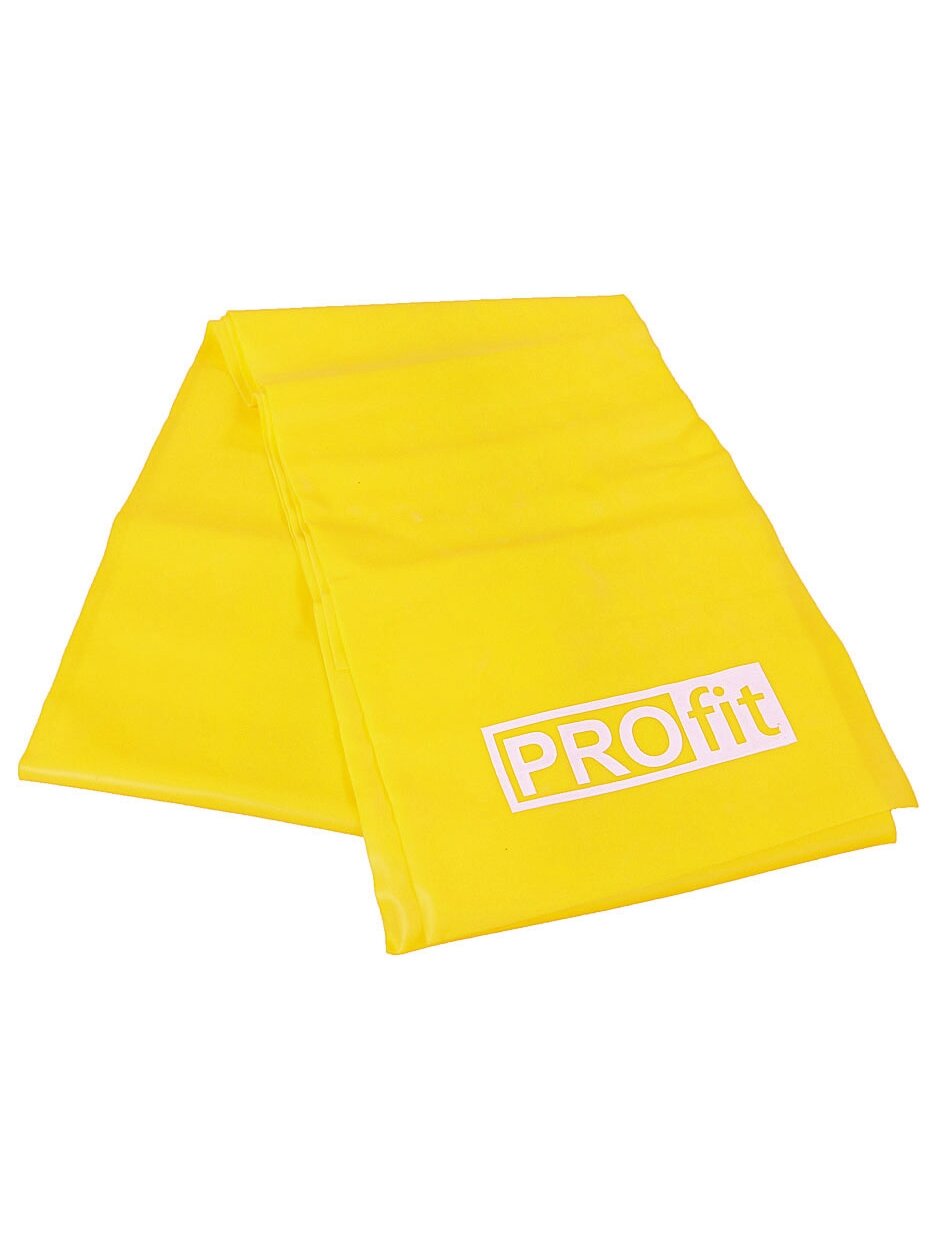 Fitness Profit Long Light guma 200x15x0,35cm geltona DK 2227 Fitness Profit Long Light guma 200x15x0,35cm geltona DK 2227