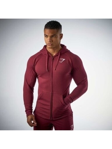 Gymshark APEX megztinis GMHD013-02 bordo
