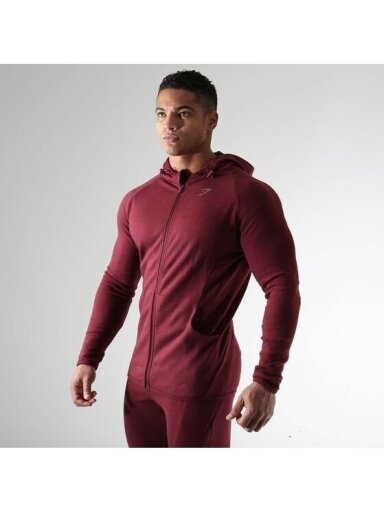 Gymshark APEX megztinis GMHD013-02 bordo