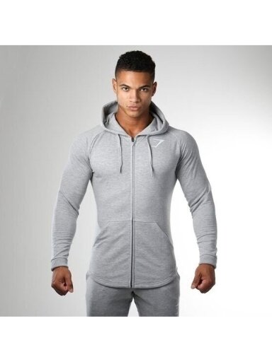 Gymshark APEX džemperis GMHD013-03 šviesiai pilka