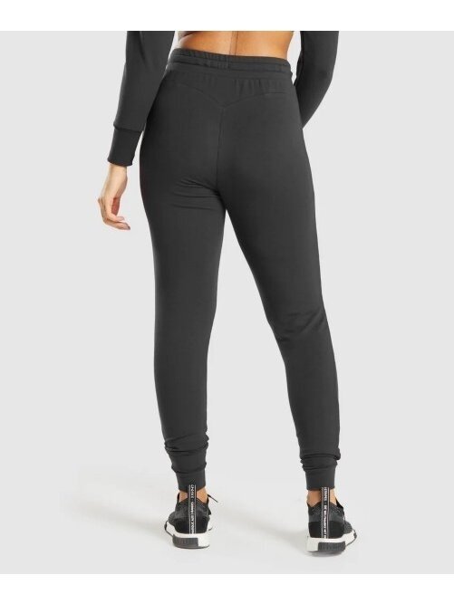 Gymshark kelnės moterims juodos 2 Gymshark kelnės moterims juodos 2