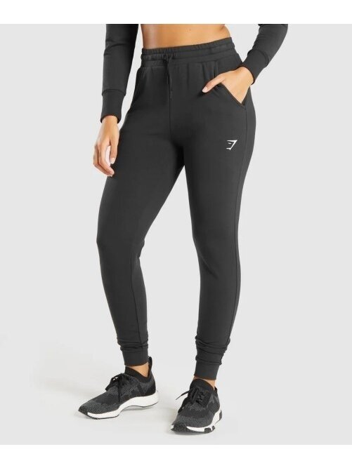 Gymshark kelnės moterims juodos Gymshark kelnės moterims juodos