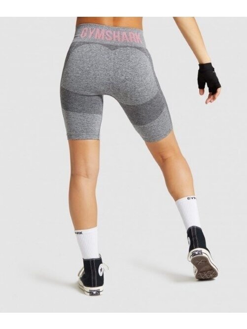 Gymshark šortai moterims GLSH4250 pilki 1