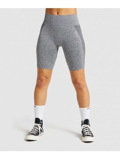 Gymshark šortai moterims GLSH4250 pilki Gymshark šortai moterims GLSH4250 pilki