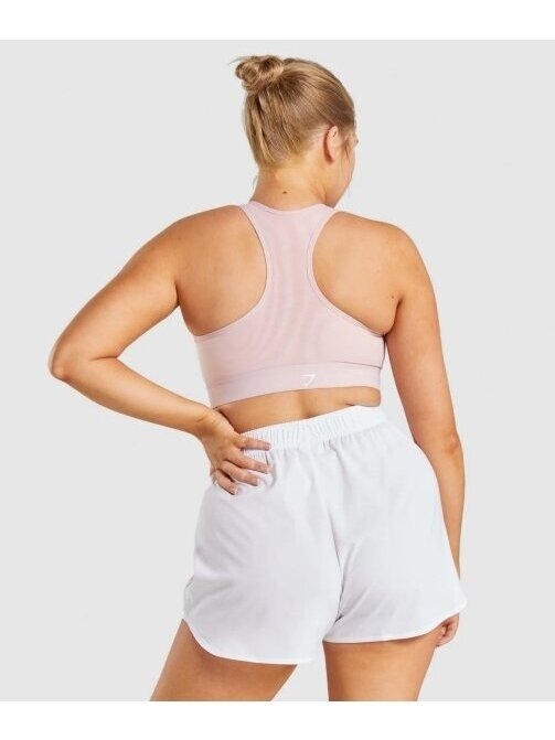Gymshark sportinė liemenėlė moterims šv.rožinė 1