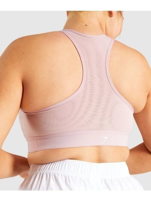 Gymshark sportinė liemenėlė moterims šv.rožinė 3 Gymshark sportinė liemenėlė moterims šv.rožinė 3