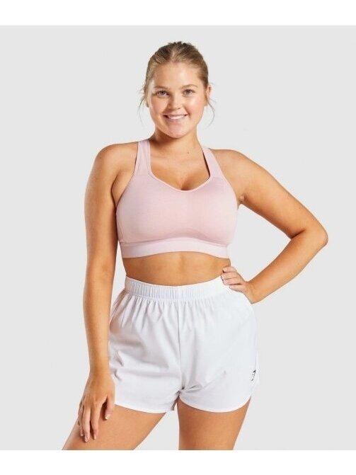Gymshark sportinė liemenėlė moterims šv.rožinė