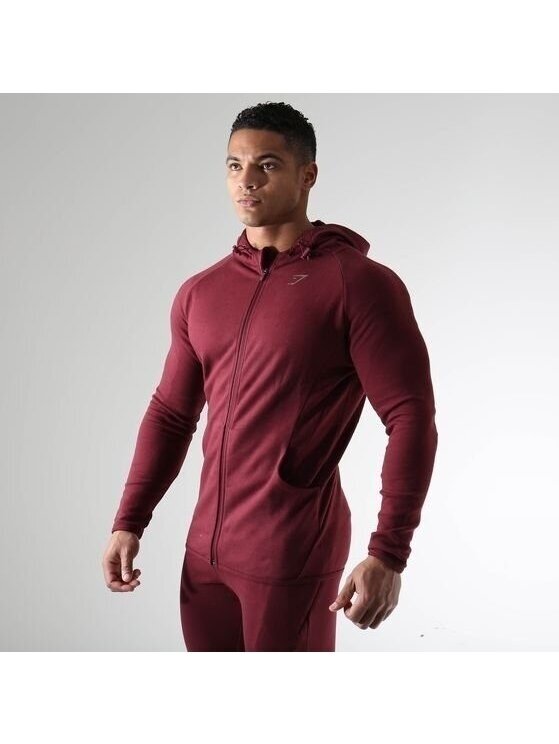 Gymshark APEX megztinis GMHD013-02 bordo 1 Gymshark APEX megztinis GMHD013-02 bordo 1