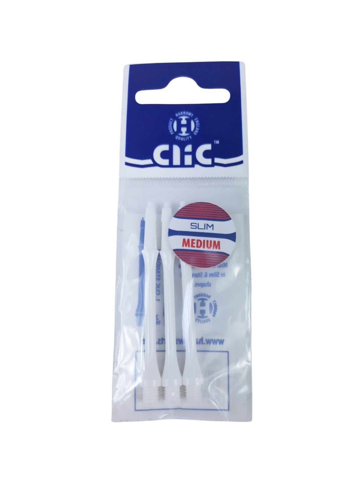 Harrows Shaft Clik Slim medium strėlių koteliai 2