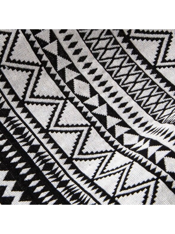 Etno 2 asmenų sodo hamakas 200x150cm juodai baltas 1031262 6 Etno 2 asmenų sodo hamakas 200x150cm juodai baltas 1031262 6