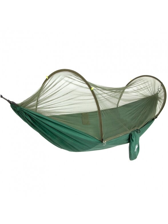 Royokamp hamakas su tinkleliu nuo uodų 270x140cm 1031415 Royokamp hamakas su tinkleliu nuo uodų 270x140cm 1031415