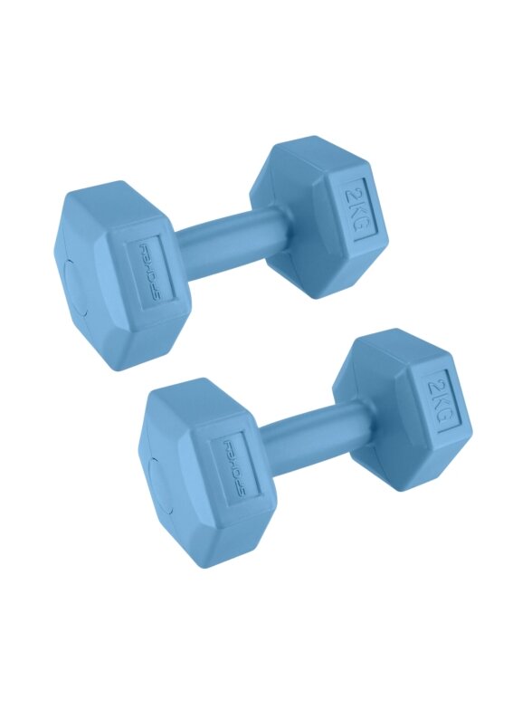 Spokey svarmenys Monster 2x2 kg mėlyni 944047 Spokey svarmenys Monster 2x2 kg mėlyni 944047