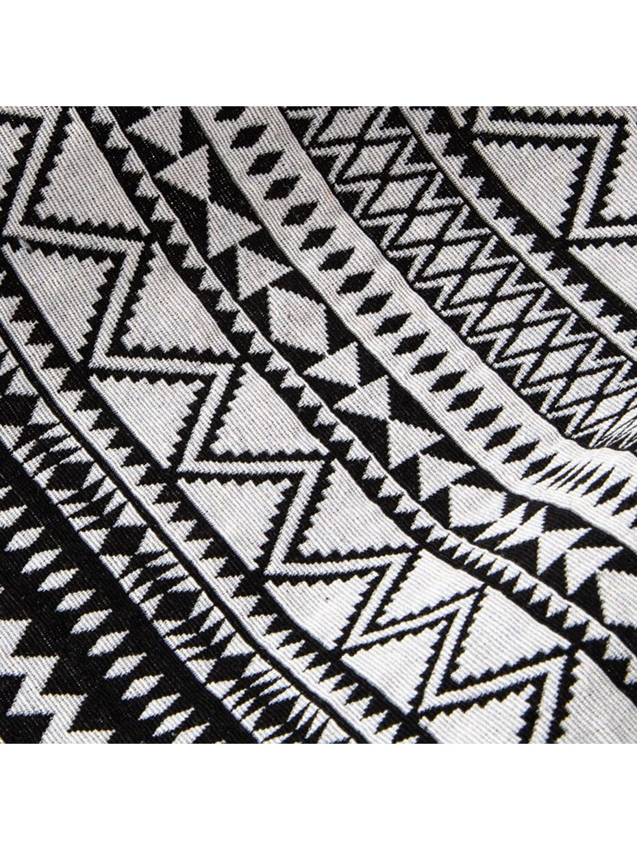 Etno 2 asmenų sodo hamakas 200x150cm juodai baltas 1031262 6 Etno 2 asmenų sodo hamakas 200x150cm juodai baltas 1031262 6